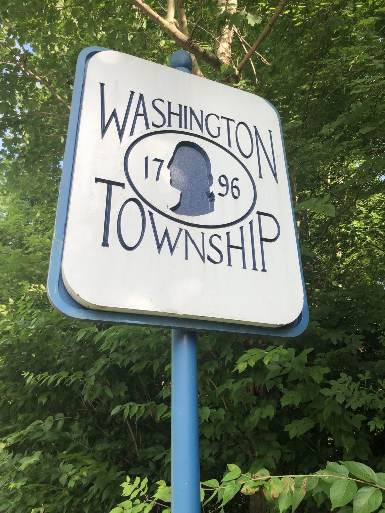 Sign Post for Washington Township